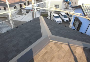 三浦市 屋根工事（カバー工法） 施工事例